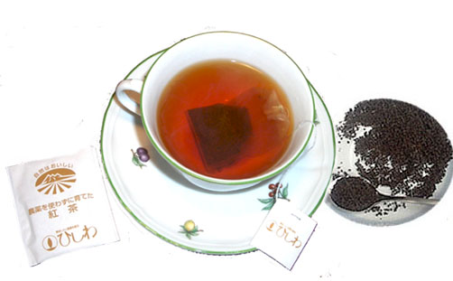 紅茶図鑑に掲載されるほどの代表的紅茶、日本で唯一の無農薬紅茶です